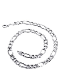 Hollow yellow figaro chain