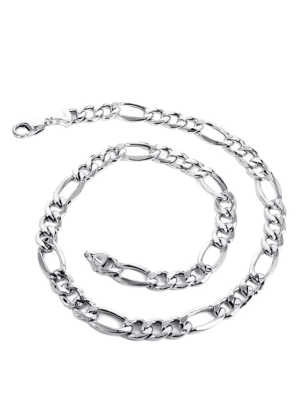 Hollow yellow figaro chain