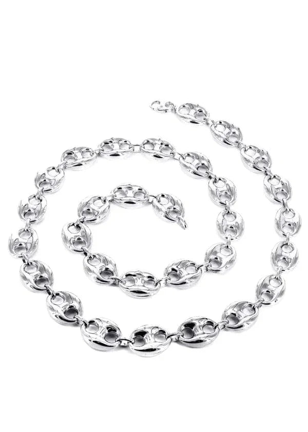 hollow yellow puff anchor chain