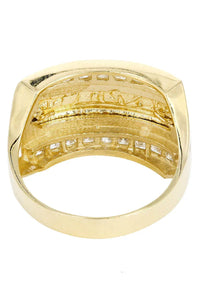 Last Supper Ring | 10K Solid Yellow Gold