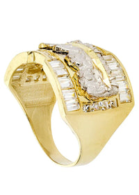 Last Supper #.2 Ring | 10K Solid Yellow Gold