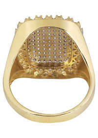 Mens Pinky Ring | 10K Solid Yellow Gold | Style #5
