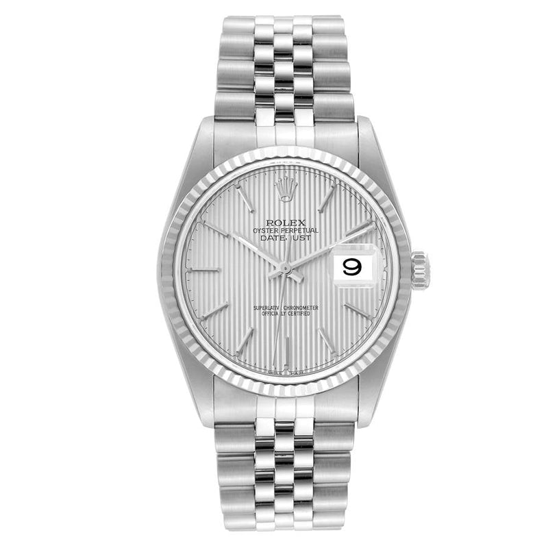 Rolex Datejust Watch | 36MM | Tapestry Dial | Jubilee Band 16234