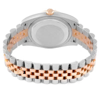Rolex Datejust 116231 | 36MM | Rose Gold White  Diamond Dial | 18KT TWO TONE