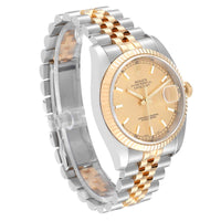 Rolex Datejust 116233 | 36MM | Yellow Gold Champagne Dial | 18KT TWO TONE