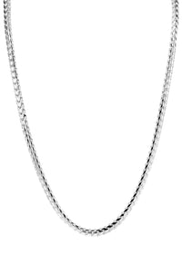 solid white france chain