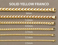 solid yellow franco
