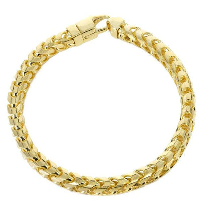 solid yellow franco bracelet f 44 600x