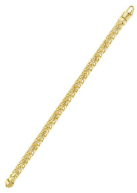 solid yellow franco bracelet s