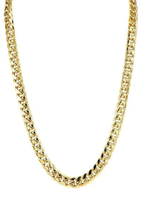yellow hollow miami cuban chain f